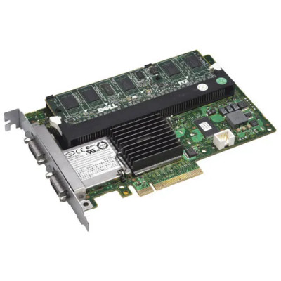 J155F - Dell PERC 6/e SAS PCIe x8 512MB RAID Controller