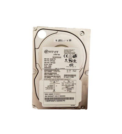 09P4442 - IBM 36.4GB 10000RPM Ultra160 SCSI 80-Pin 3.5" HDD