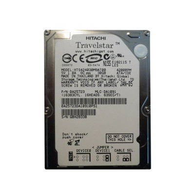 0A25723 - Hitachi 30GB 4200RPM 2.5" IDE ATA-6 HDD
