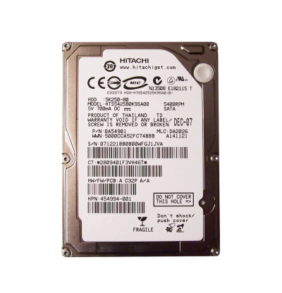 0A54901 - Hitachi 80GB 5400RPM SATA 2.5" HDD