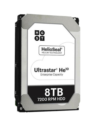 HGST Ultrastar DC HC510 8TB SAS 12Gb/s Hard Drive 256MB Cache 3.5 - TCG-FIPS Encryption - Compatible with Servers