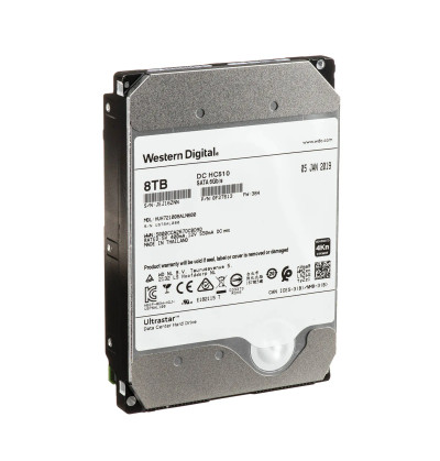 HGST Ultrastar DC HC510 8TB 7200RPM SATA 6Gb/s 256MB Cache 4Kn HDD - Compatible with Servers - 3.5-inch