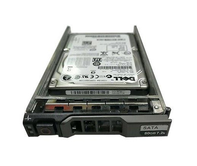 0HW071 - Dell 80GB 7200RPM SATA 3Gb/s 2.5" HDD