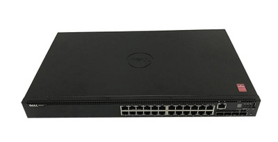 Dell PowerConnect N1524 24x 10/100/1000 + 4x SFP+ Ports Layer 2 Managed Gigabit Ethernet Network Switch, Rack-mountable