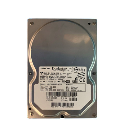 Dell 80GB IDE Ultra ATA/133 Hard Drive 0R3805, 7200RPM, 2MB Cache, 3.5-Inch - Compatible with Dell systems