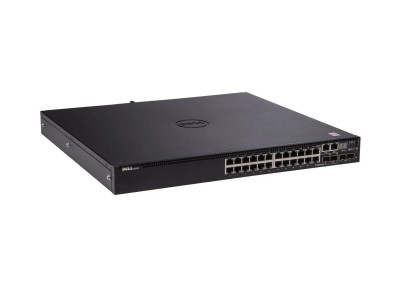 0RN6NV - Dell 24-Port PoE+ Gigabit 2 SFP+ Layer 3 Network Switch