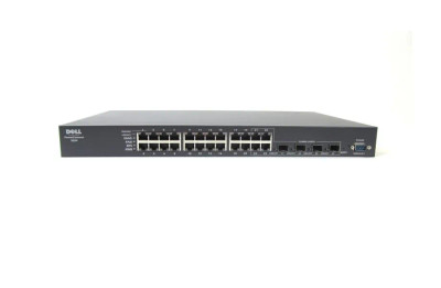 0WF579 - Dell 24-Port Gigabit 4 SFP Network Switch