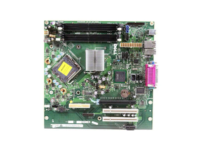 KW626 - Dell BTX Motherboard, LGA775, Intel Q965, Supports Pentium D/Core 2 Duo, DDR2, For OptiPlex 745C/745/755