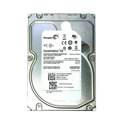 07C2VG - Dell 2TB 7200RPM SAS 6Gb/s 3.5" Hot-Plug HDD