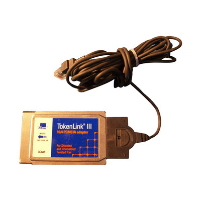 3Com TokenLink III 16/4 PC Card Adapter with Cable for Networking - 10-0096-001