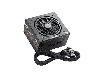 EVGA 600W 80-Plus Semi-Modular Power Supply for ATX 24-Pin, 110-BQ00-K1