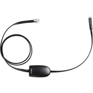 Jabra EHS Adapter for Polycom EHS Hookswitch Cord - 14201-17 - Compatible with Polycom phones - Headset accessory