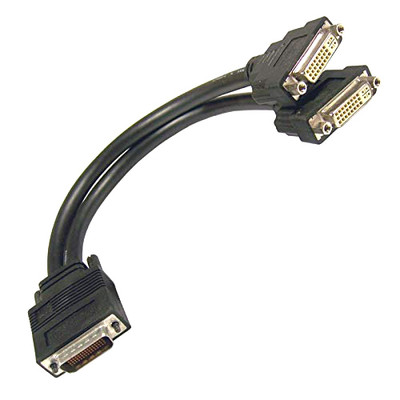 16029-02 - Matrox LFH60 Dual DVI to VGA Cable