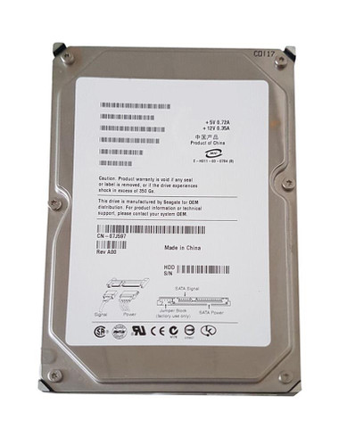 07J597 - Dell 160GB SATA 7200RPM 3.5" 8MB HDD