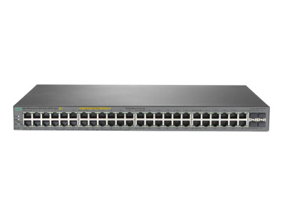 HP 1820-48G 48-Port Gigabit Ethernet Network Switch, 4 SFP Slots, Rack-mountable, Layer 2 Managed