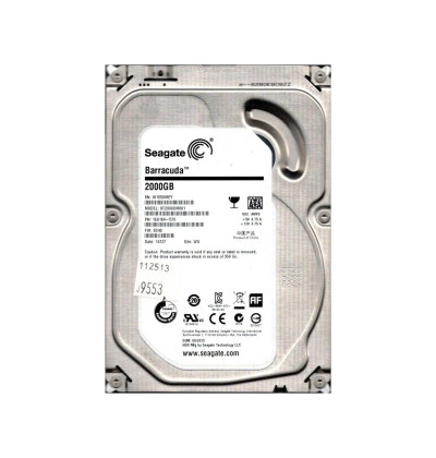 1E6164-570 - Seagate 2TB 7200RPM SATA 6Gb/s 3.5" HDD