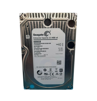 Seagate Enterprise Capacity V.4 6TB SAS Hard Drive 7200RPM 128MB Cache 512e 3.5-Inch - Compatible with Servers