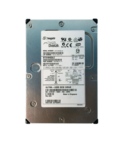 Dell 18GB 15000RPM Ultra320 SCSI 8MB Cache 80-Pin 3.5-Inch Hard Drive for Servers
