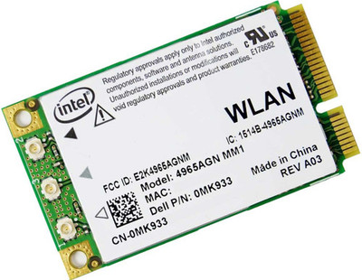 MK933 - Dell 4965AGN Mini PCI Wireless Card Wi-Fi Network Adapter
