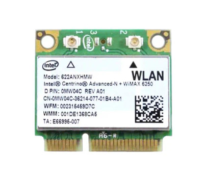 Dell MW04C Wireless Wi-Fi 802.11a/b/g/n Mini WLAN Card