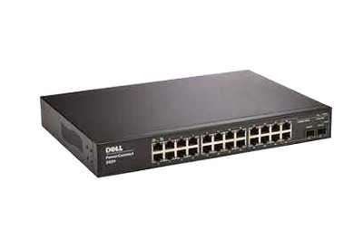 210-77777 - Dell PowerConnect 2824 24-Ports 10/100/1000Base-T + 2 x SFP Expansion Slot Rack-mountable 1U Layer3 Managed Gigabit Ethernet Switch