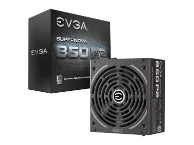 EVGA 850W 80+ Platinum Fully Modular Power Supply for ATX 24-Pin, 220-P2-0850-X2