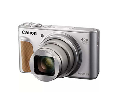 2956C011 - Canon PowerShot SX740 HS Silver Digital Camera