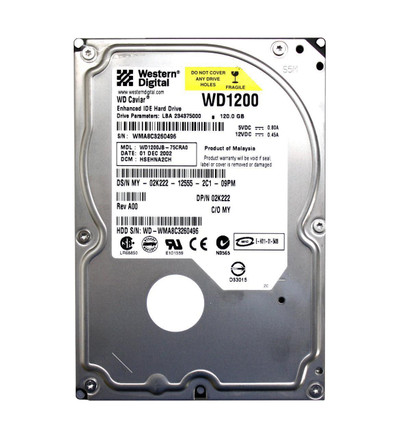 Dell 120GB 7200RPM IDE Ultra ATA/100 ATA-6 8MB Cache 3.5-Inch Hard Drive for ProLiant DL360p Gen8 servers
