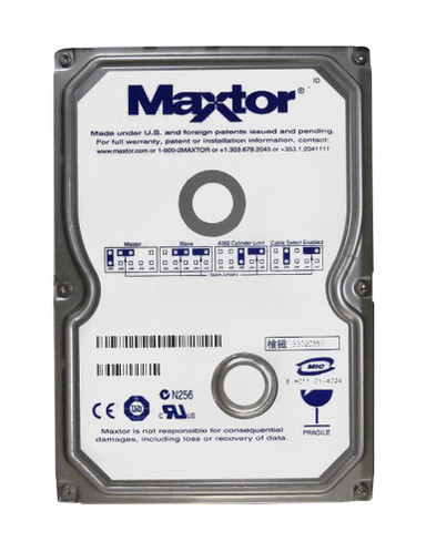 Maxtor DiamondMax D540X 20GB IDE Hard Drive 4D020H1-1 for ATA-6 5400RPM 3.5-Inch Servers