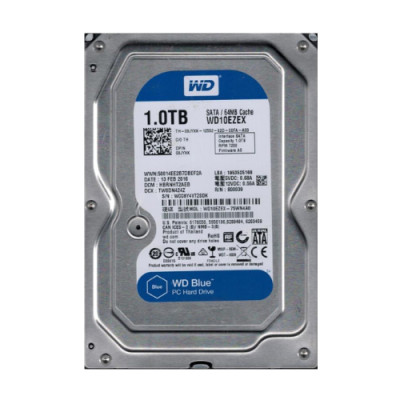 WD10EZEX-75WN4A0 - WESTERN DIGITAL 1TB 7200RPM SATA 3.5" HDD