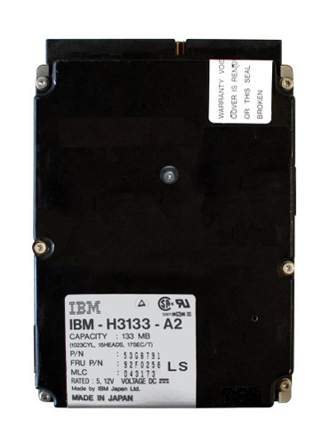 92F0256 - IBM 133MB 3600RPM ATA/IDE 3.5" HDD