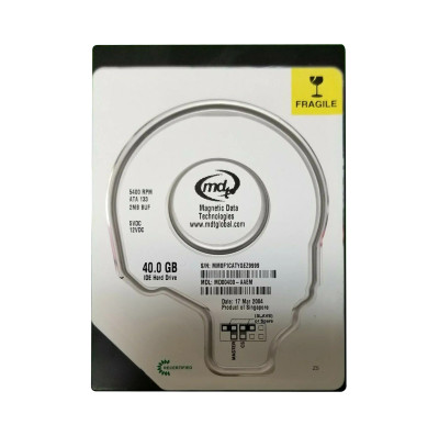MD00400-AAEM - Western Digital 40GB 5400RPM IDE 2MB 3.5" HDD
