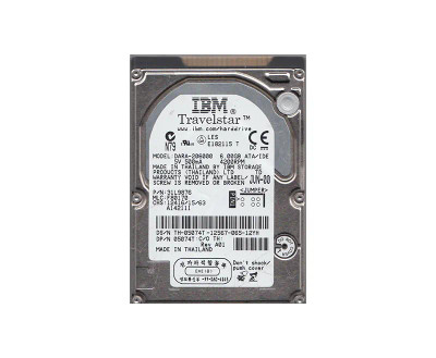 IBM 6GB 4200RPM IDE Ultra ATA/66 ATA-5 512KB Cache 2.5-Inch Hard Drive for laptops IBM 6GB 4200RPM IDE Ultra ATA/66 ATA-5 512KB Cache 2.5-Inch Hard Drive for laptops