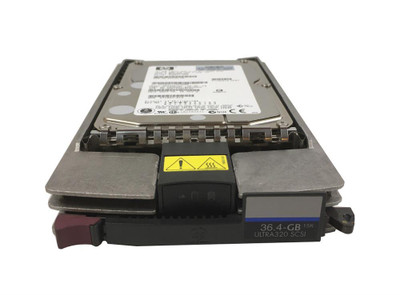 HP 36.4GB 15000RPM Ultra320 SCSI Hard Drive for ProLiant Server, 80-Pin, 3.5-inch, Hot-Pluggable HP 36.4GB 15000RPM Ultra320 SCSI Hard Drive for ProLiant Server, 80-Pin, 3.5-inch, Hot-Pluggable