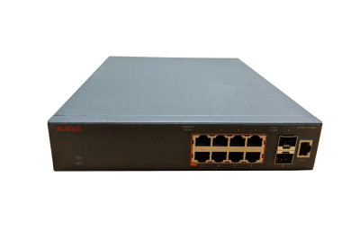 3510GT-PWR+ - AVAYA 8-Port Gigabit PoE+ 2 SFP Network Switch