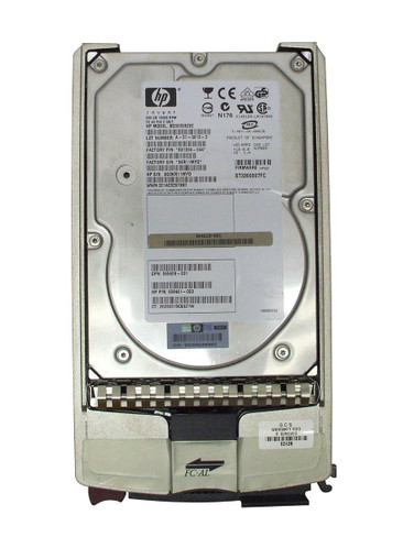 HP 300GB 10000RPM Fibre Channel 2Gb/s Dual Port 3.5 Hard Drive for ProLiant DL360p Gen8 Servers