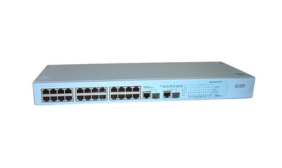 3C16475CS-UK - 3Com 24-Port 10/100 + 2 GE Layer 2 Network Switch