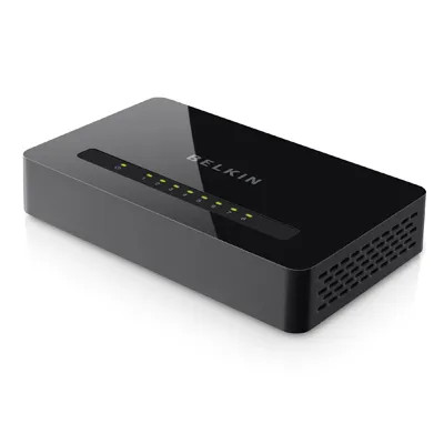 Belkin 8-Port Gigabit Ethernet Network Switch for LAN 1000Base-T Connections - E4G0810