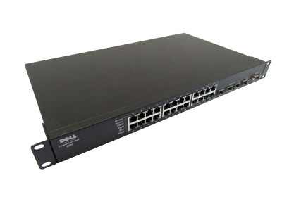 R7768 - Dell 24-Port Gigabit 4 SFP Ethernet Switch