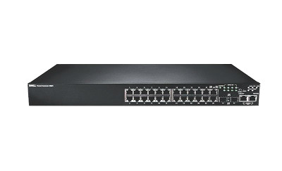 575609739 - Dell 24-Port PoE Fast Ethernet 2 SFP Network Switch