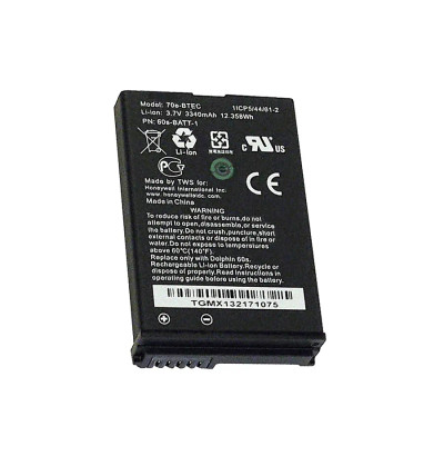 Honeywell handheld mobile computer spare part battery for 60S-BATT-1