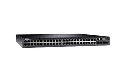 Dell EMC PowerSwitch N3048ET-ON 48-Port Gigabit Ethernet Switch, Layer 3 Managed, 1U Rack-Mountable