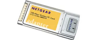 Netgear WG511TFS 32-Bit Card Bus Wireless PC Network Adapter for 802.11b/g 2.4GHz networks Netgear WG511TFS 32-Bit Card Bus Wireless PC Network Adapter for 802.11b/g 2.4GHz networks