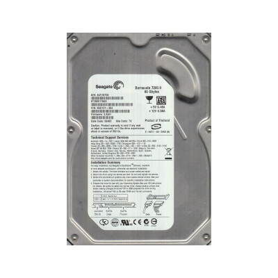 9BD131-304 - Seagate 80GB 7200RPM SATA 3Gb/s 3.5" HDD