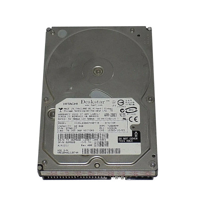 Hitachi 07N8137 Deskstar 40GB 7200RPM IDE/ATA 3.5Hard Drive