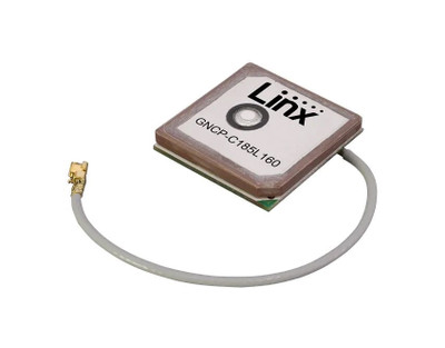 ANT-GNCP-C185L160 - Linx Technologies Antennas GNSS Multiband Radiating Patch Ceramic Patch Antenna, Internal/Embedded