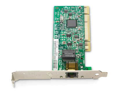 HP 1 x Port Gigabit Ethernet LAN Adapter Card for PCI, AG393AA, compatible with servers