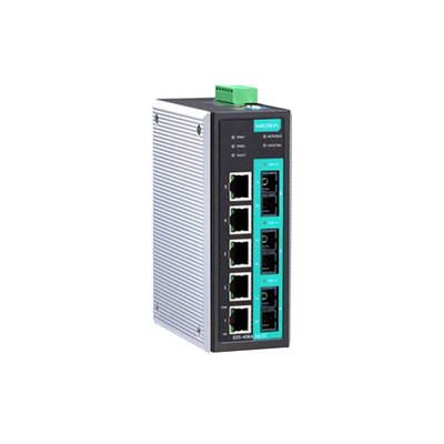 EDS-408A-3S-SC-48 - Moxa 8-Port Managed Industrial Ethernet Switch