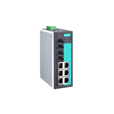 EDS-408A-MM-ST - Moxa EDS-408A Managed Ethernet Switch with ST Fiber Ports