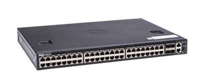 Dell S3048 48x 1GbE 4x SFP+ 10GbE Ports Stacking PSU to IO Air 1x AC PSU Switch - Network Switch for Data Centers